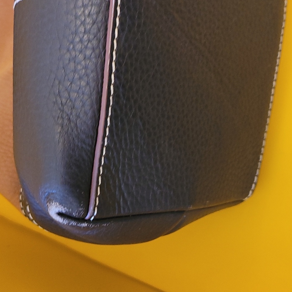 Vintage Dooney Bourke Nubuck Shoulder Bag - Picture 2 of 8